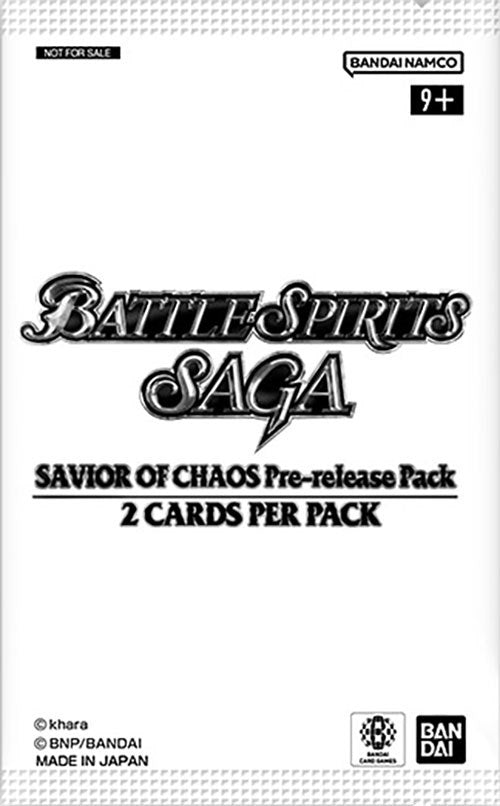 Savior of Chaos Pre-Release Pack [BSS03 PRE] - Battle Spirits Saga Sealed