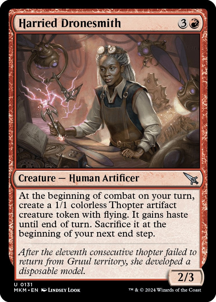 Harried Dronesmith (131) [MKM] - MTG Single