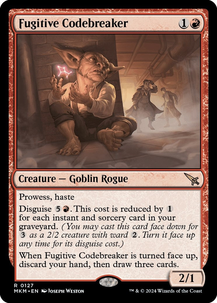 Fugitive Codebreaker (127) [MKM] - MTG Single