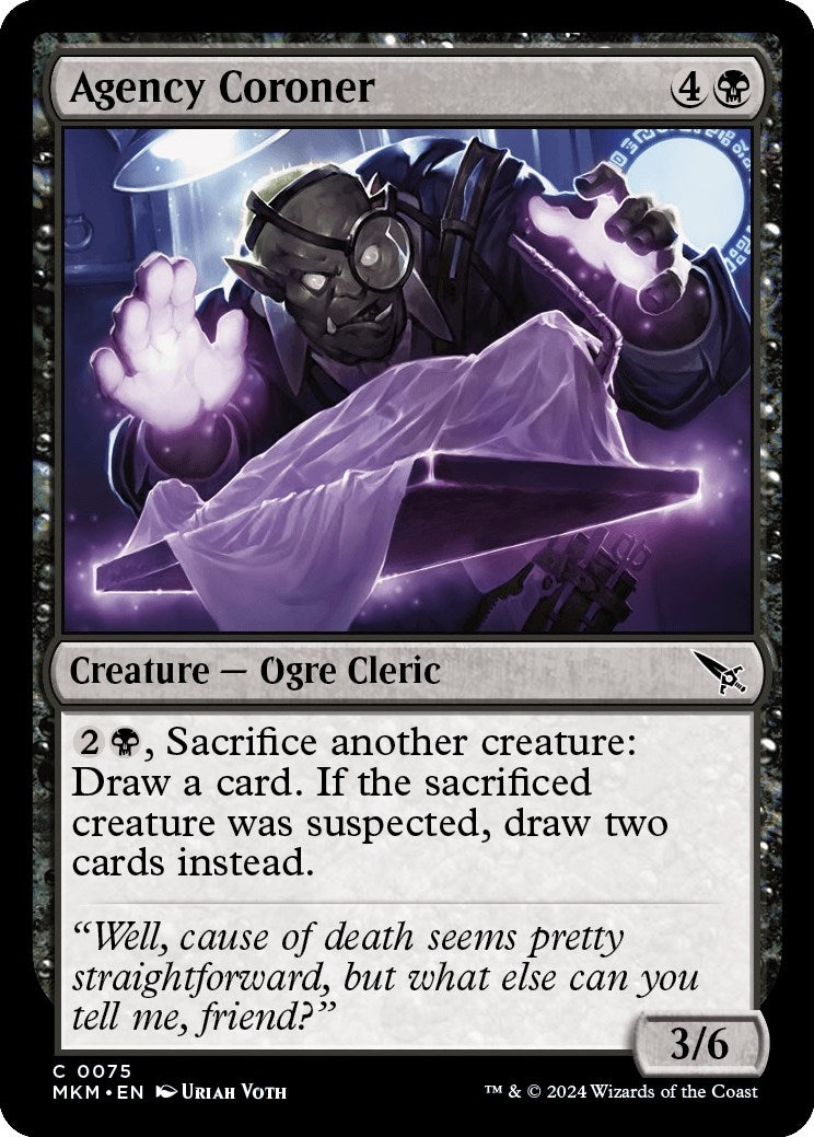 Agency Coroner (75) [MKM] - MTG Single