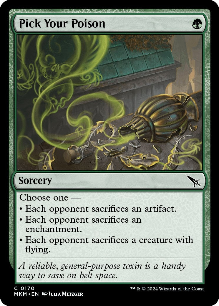 Pick Your Poison (170) [MKM] - MTG Single