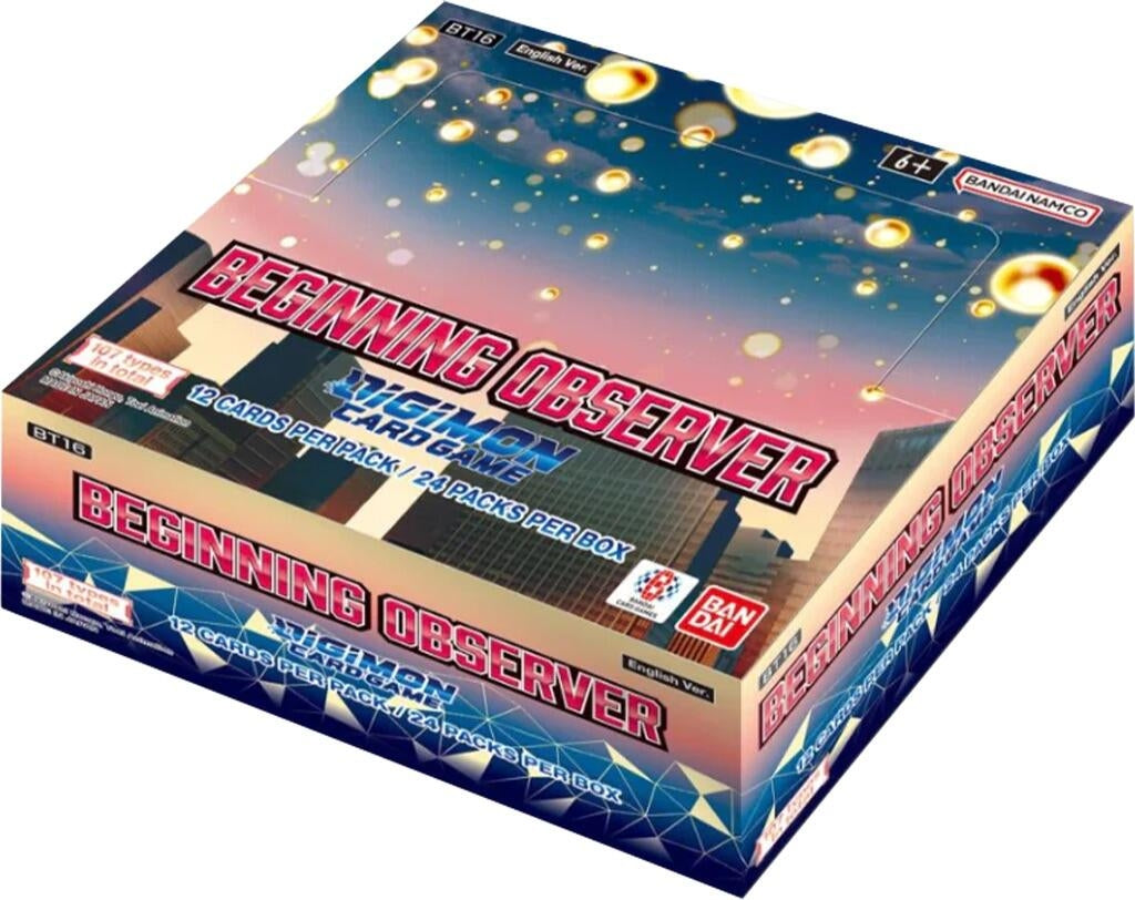 Beginning Observer Booster Box [BT16] - Digimon Card Game Sealed
