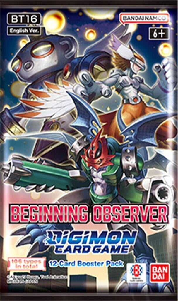 Beginning Observer Booster Pack [BT16] - Digimon Card Game Sealed