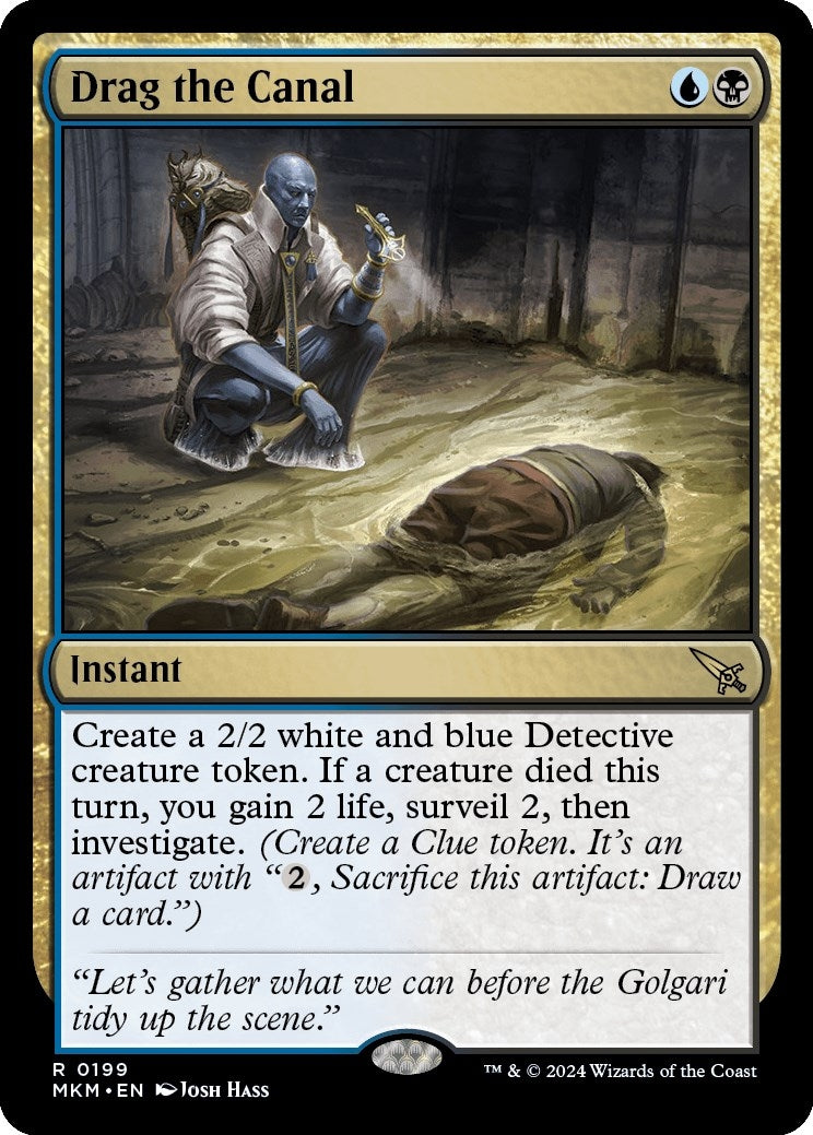 Drag the Canal (199) [MKM] - MTG Single