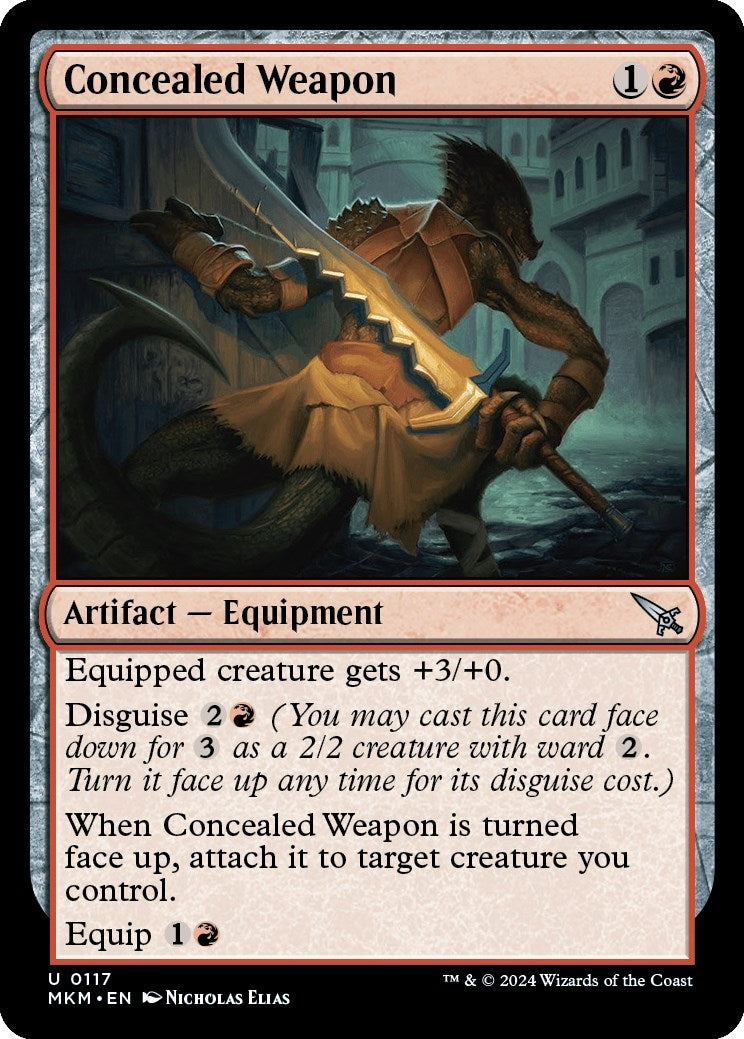 Concealed Weapon (117) [MKM] - MTG Single