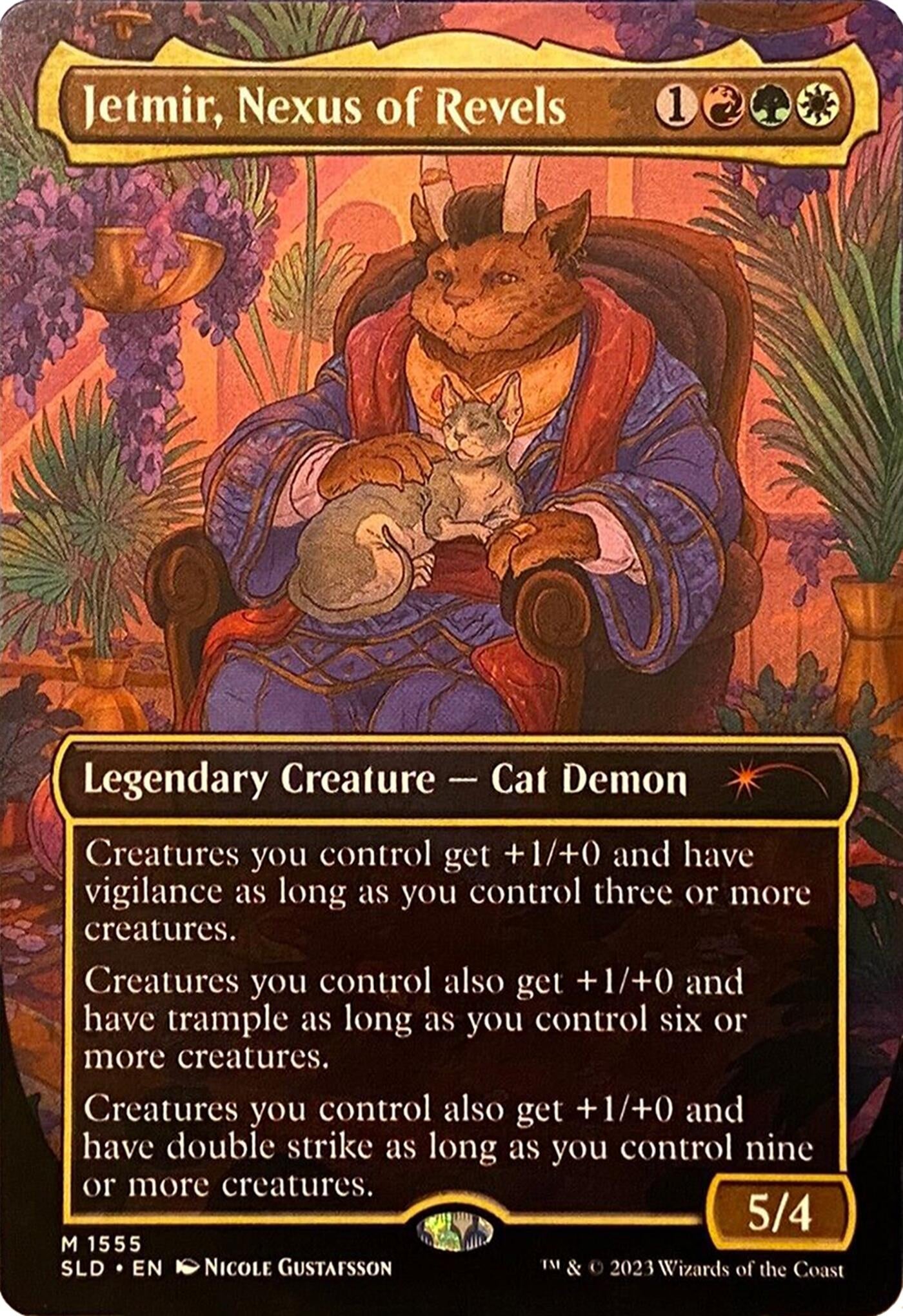 Jetmir Nexus of Revels (Display Commander) - Thick Stock (1555) [SLD] - MTG Single