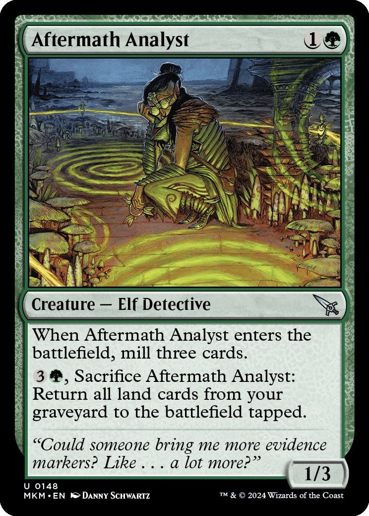 Aftermath Analyst (148) [MKM] - MTG Single