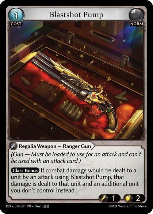 Image for Blastshot Pump (001) (Promotional Cards) - Grand Archive TCG