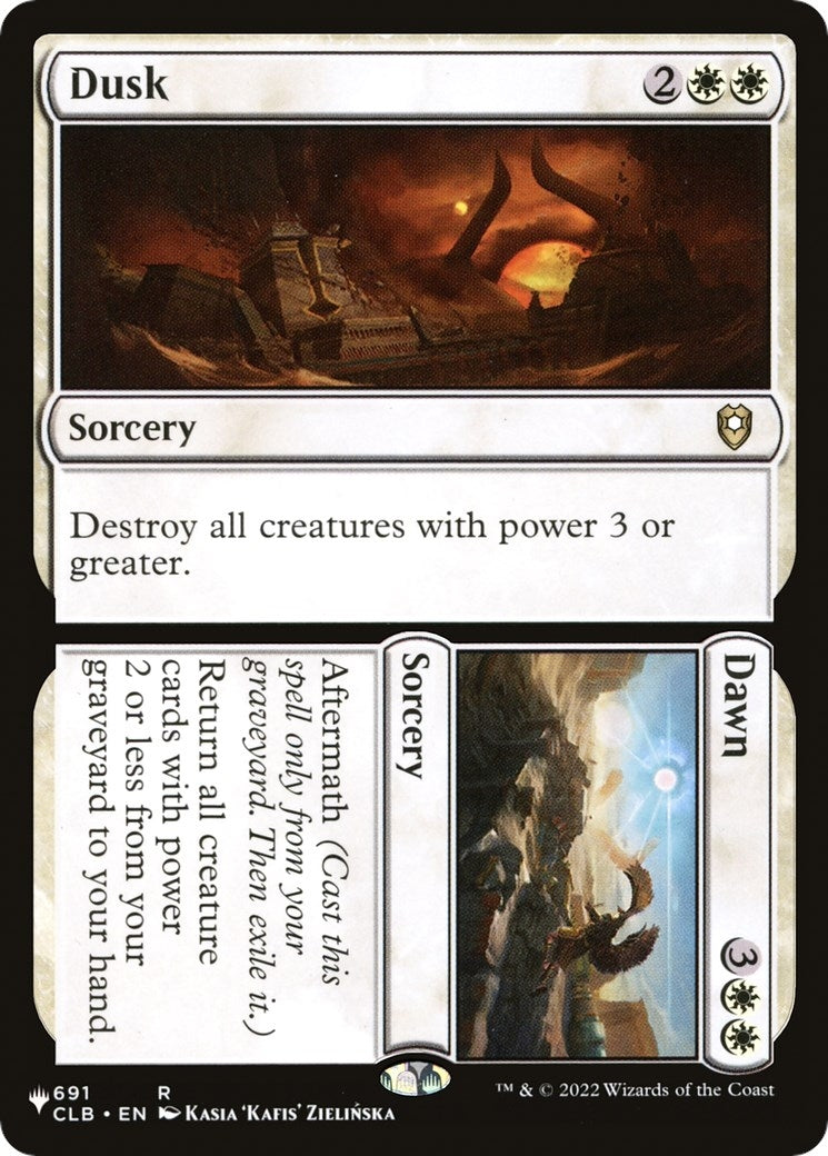 Dusk // Dawn (691) [LIST] - MTG Single