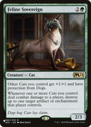 Feline Sovereign (180) [LIST] - MTG Single