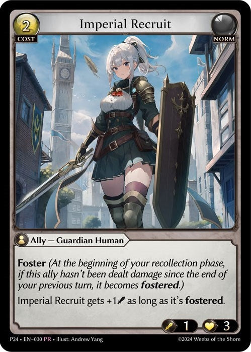 Image for Imperial Recruit (030) (Promotional Cards) - Grand Archive TCG