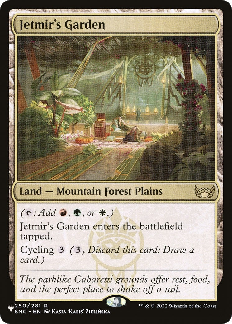 Jetmir’s Garden (250) [LIST] - MTG Single