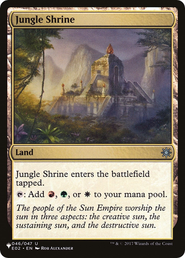 Jungle Shrine (E02) (46) [LIST] - MTG Single