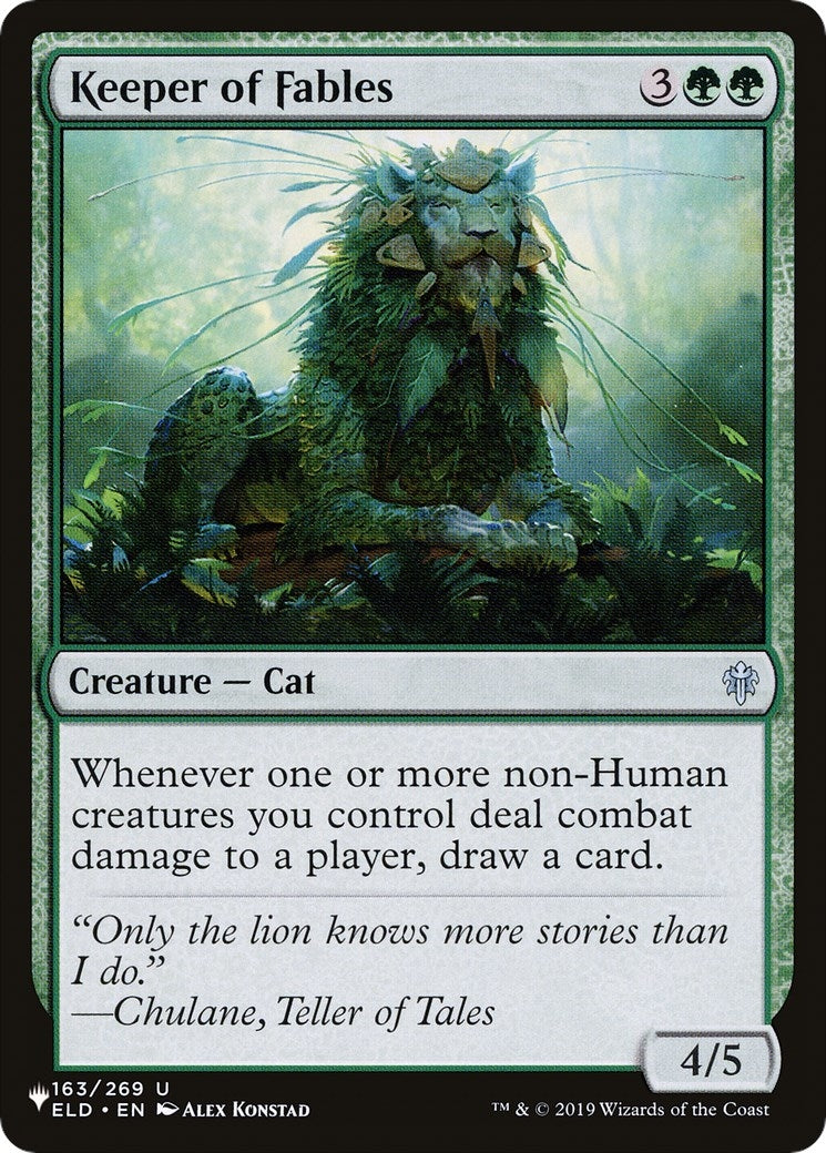 Keeper of Fables (163) [LIST] - MTG Single