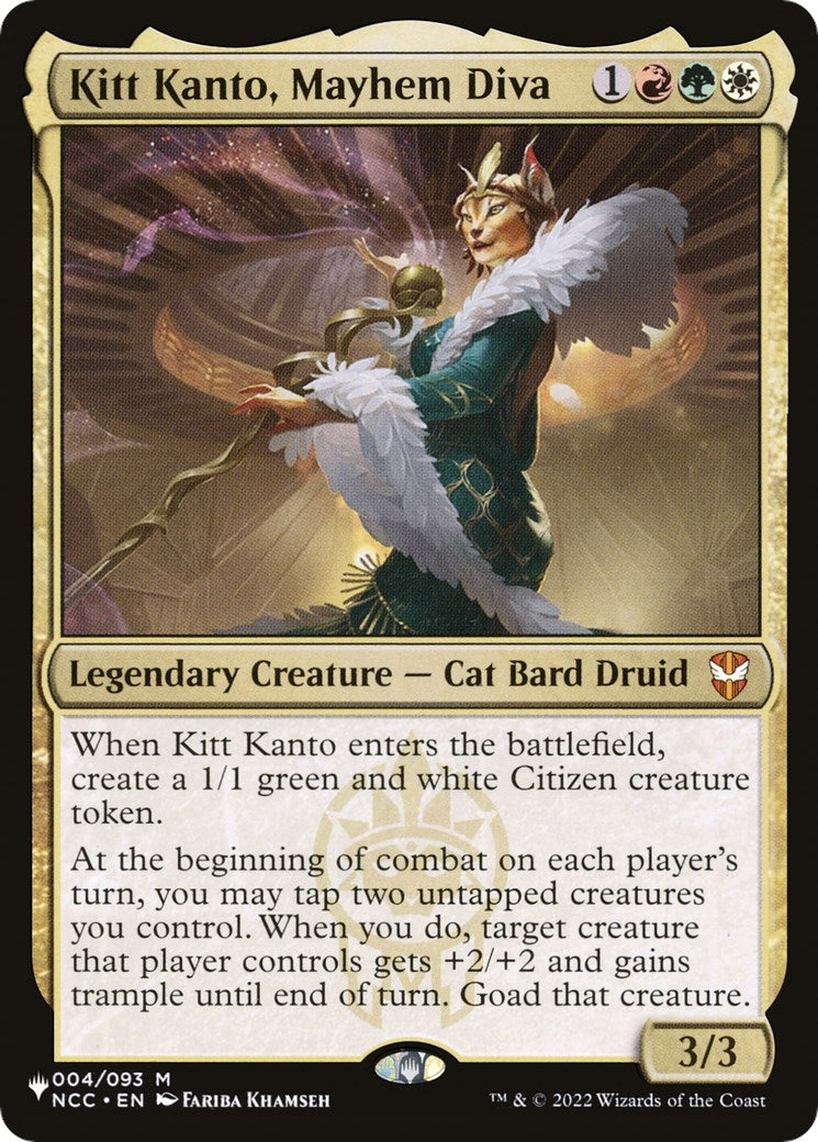 Kitt Kanto Mayhem Diva (4) [LIST] - MTG Single