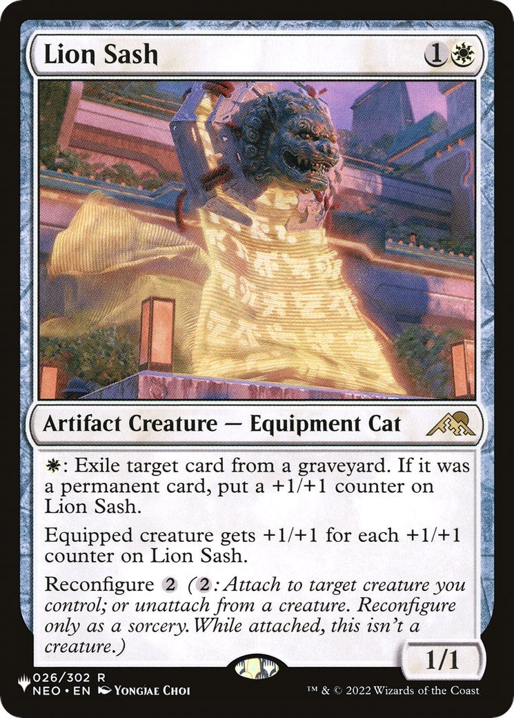 Lion Sash (26) [LIST] - MTG Single