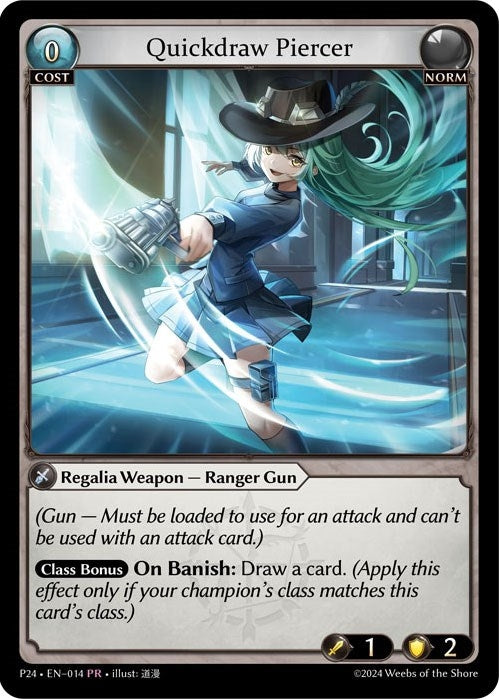 Image for Quickdraw Piercer (014) (Promotional Cards) - Grand Archive TCG