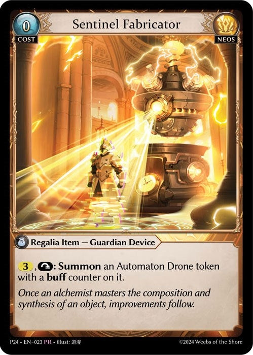Image for Sentinel Fabricator (023) (Promotional Cards) - Grand Archive TCG