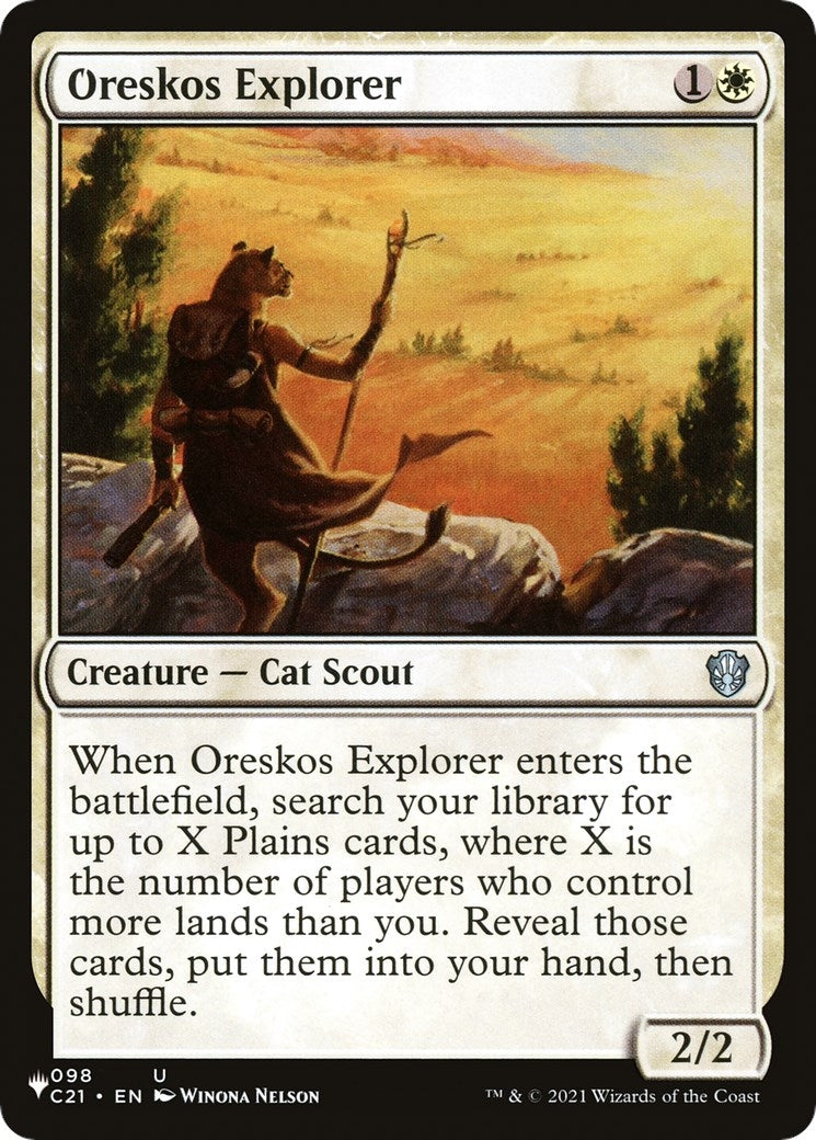 Oreskos Explorer (98) [LIST] - MTG Single
