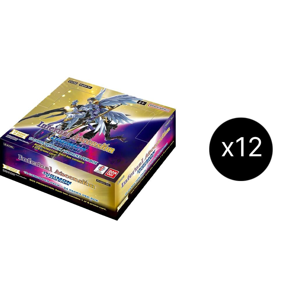 Infernal Ascension Booster Box Case [EX06] - Digimon Card Game Sealed