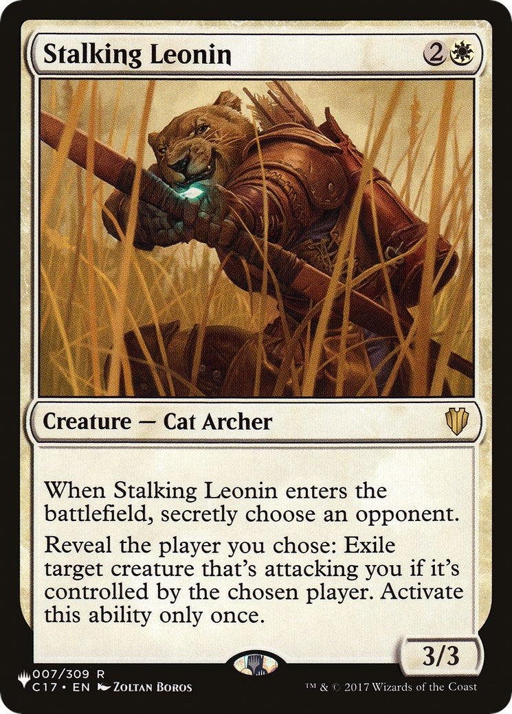 Stalking Leonin (7) [LIST] - MTG Single