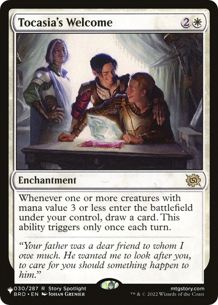 Tocasia’s Welcome (30) [LIST] - MTG Single