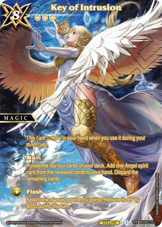 Key of Intrusion (SPR) (4124) [BSS04] - Battle Spirits Saga Single