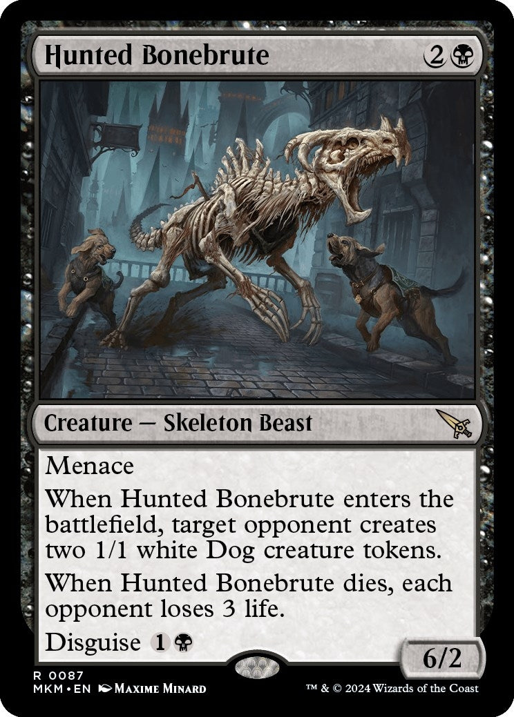Hunted Bonebrute (87) [MKM] - MTG Single