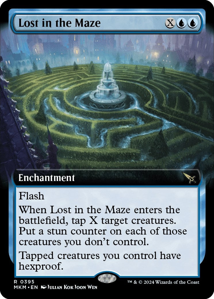 Lost in the Maze (Extended Art) (395) [MKM] - MTG Single
