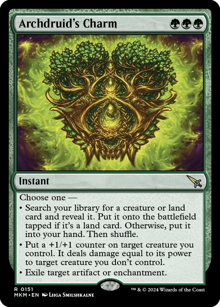 Archdruid’s Charm (151) [MKM] - MTG Single