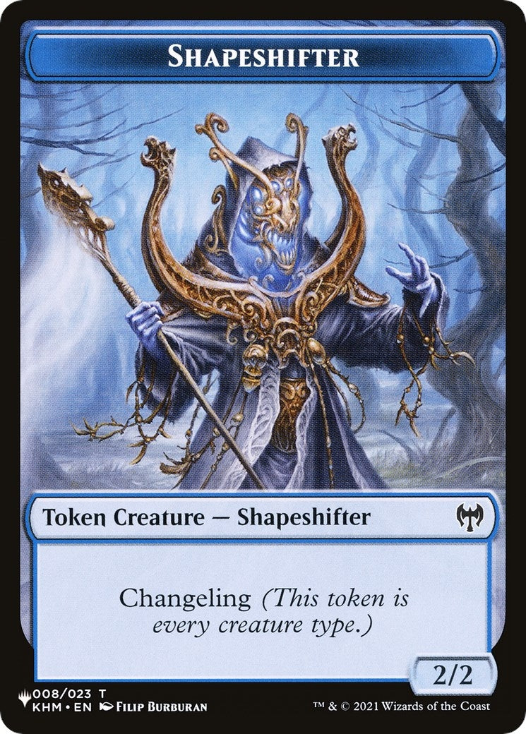 Shapeshifter // Rat Double-Sided Token (0) [LIST] - MTG Single