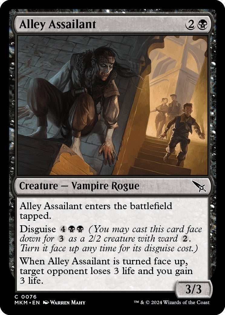 Alley Assailant (76) [MKM] - MTG Single