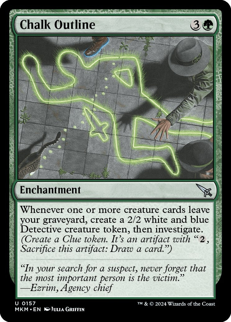 Chalk Outline (157) [MKM] - MTG Single