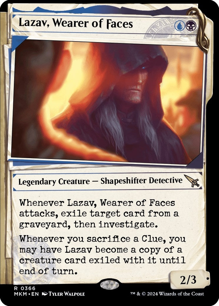 Lazav Wearer of Faces (Showcase) (0366) (366) [MKM] - MTG Single