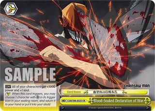 Blood-Soaked Declaration of War (96025) [CSM] - Weiss Schwarz Single