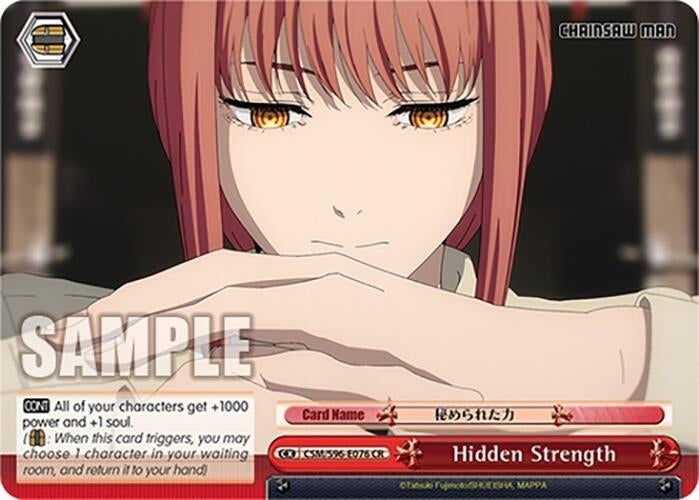 Hidden Strength (96076) [CSM] - Weiss Schwarz Single