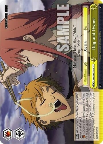 Dog and Owner (9609) [CSM] - Weiss Schwarz Single