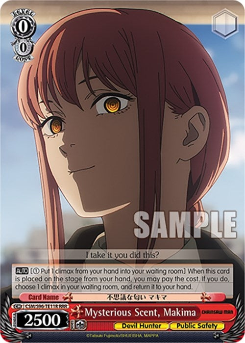 Mysterious Scent Makima (RRR) (9611) [CSM] - Weiss Schwarz Single