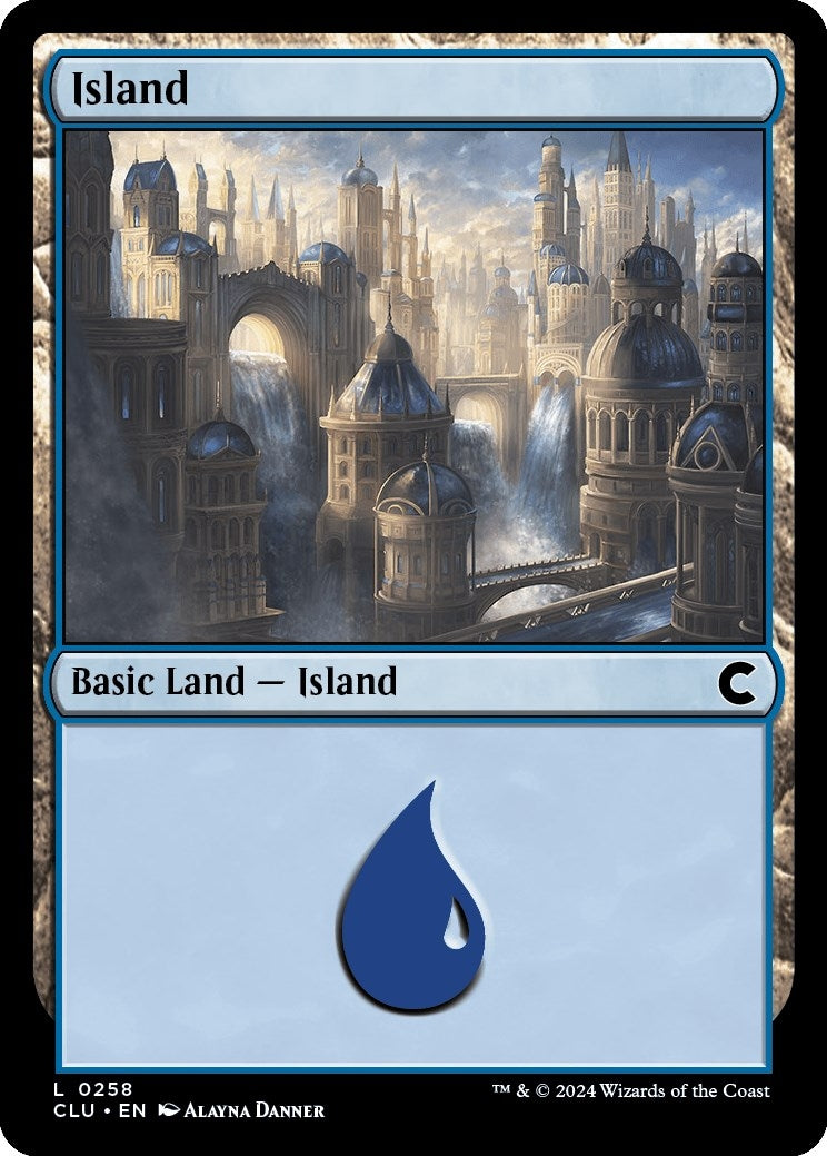 Island (0258) (258) [CLU] - MTG Single