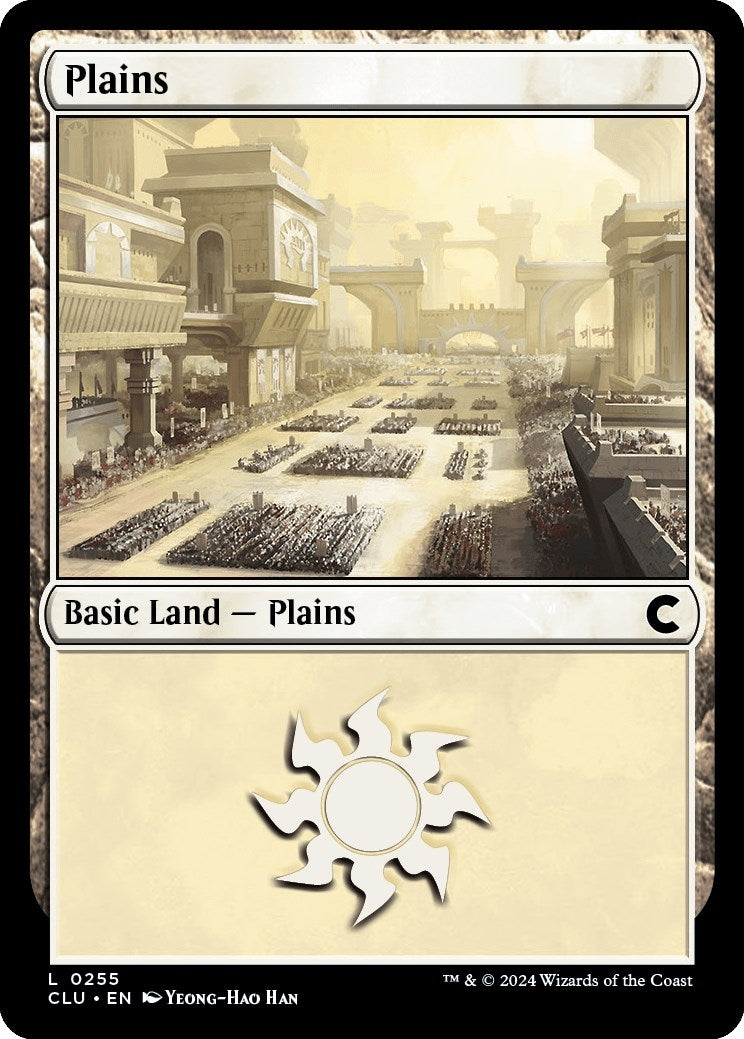 Plains (0255) (255) [CLU] - MTG Single