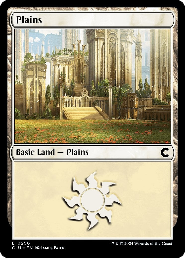 Plains (0256) (256) [CLU] - MTG Single