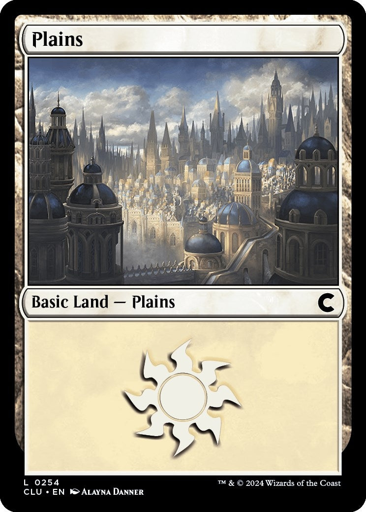 Plains (0254) (254) [CLU] - MTG Single