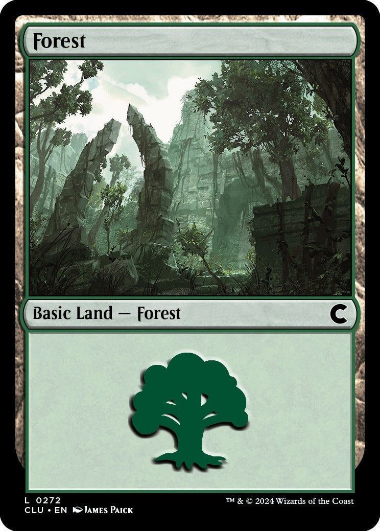 Forest (0272) (272) [CLU] - MTG Single