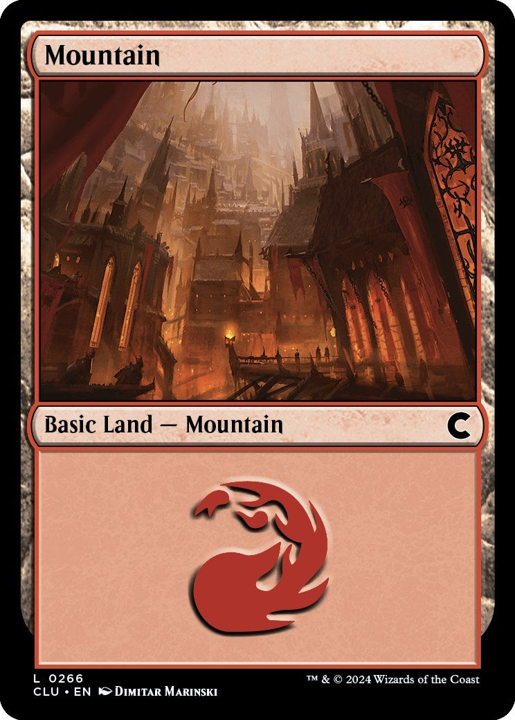 Mountain (0266) (266) [CLU] - MTG Single