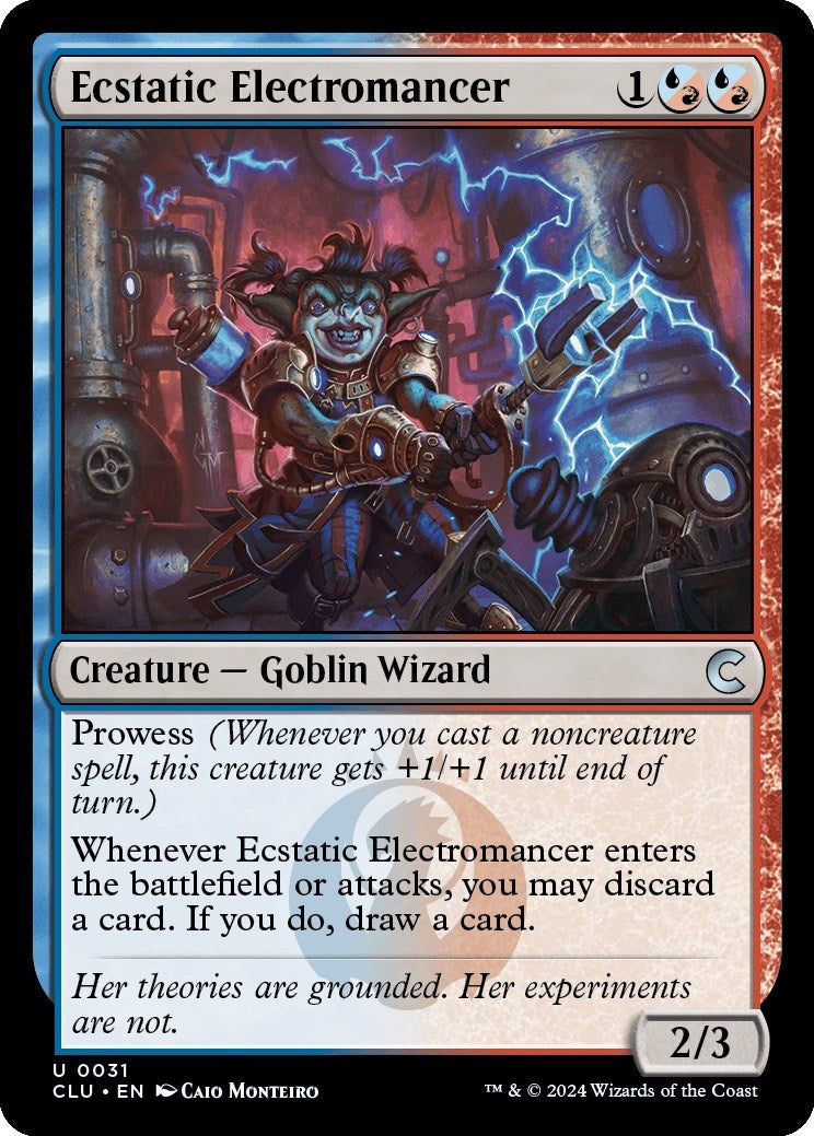 Ecstatic Electromancer (31) [CLU] - MTG Single