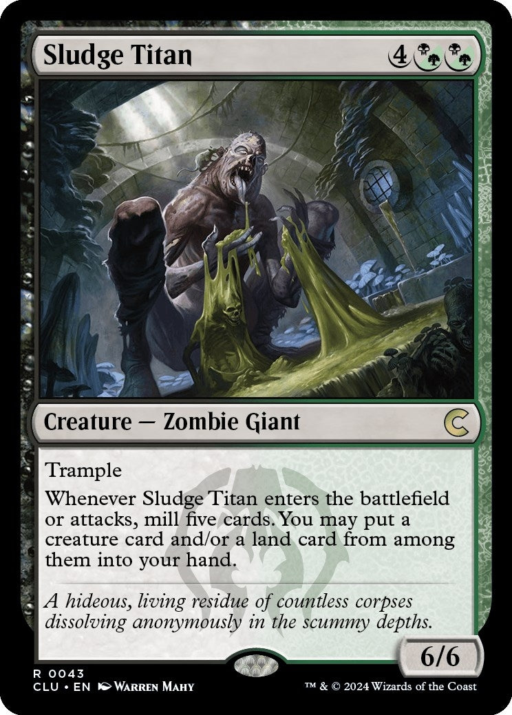 Sludge Titan (43) [CLU] - MTG Single