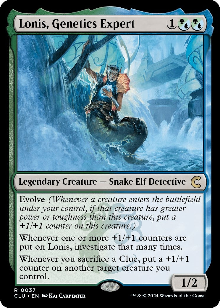 Lonis Genetics Expert (37) [CLU] - MTG Single