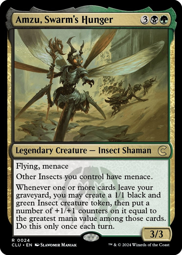 Amzu Swarm’s Hunger (24) [CLU] - MTG Single