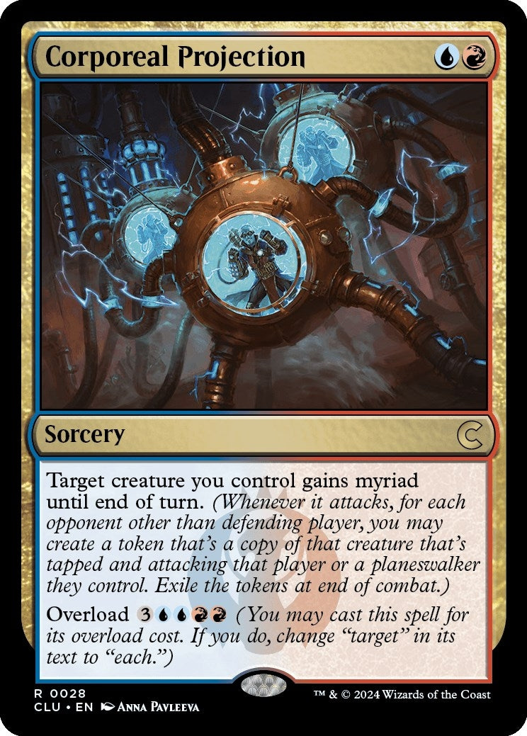 Corporeal Projection (28) [CLU] - MTG Single