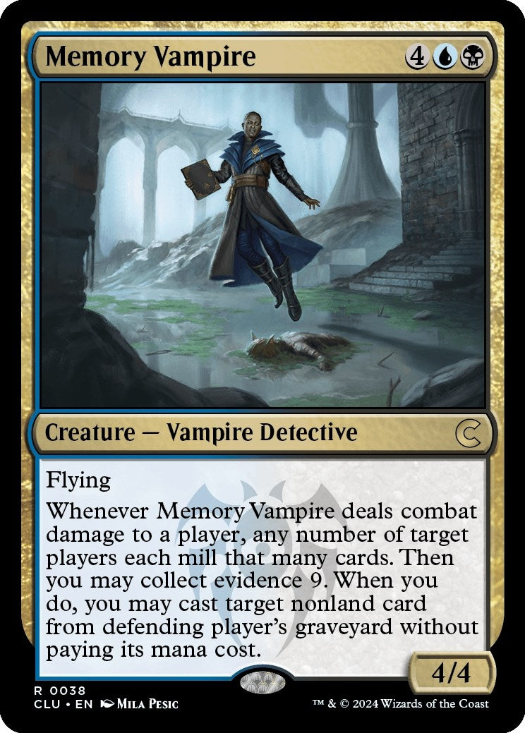 Memory Vampire (38) [CLU] - MTG Single